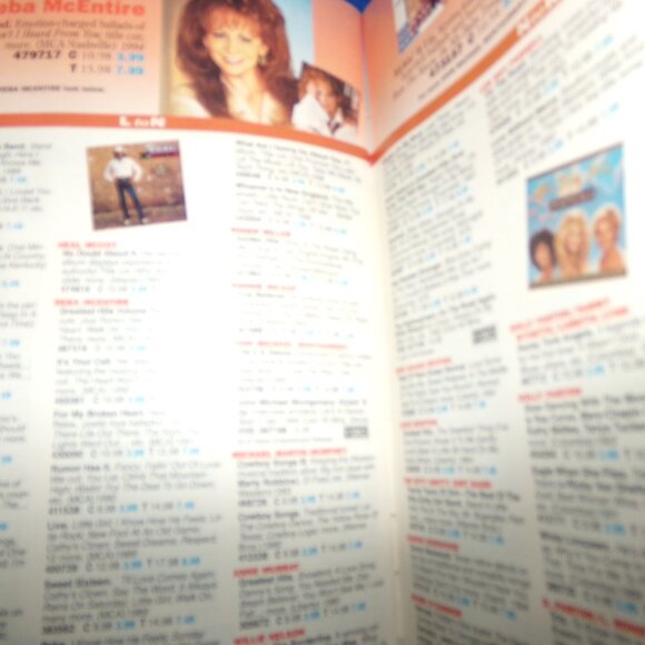 Vintage Columbia House Music Source A to Z Catalog - 1994 - CDS, Tapes, - Picture 4 of 5